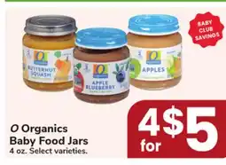Jewel-Osco O Organics Baby Food Jars offer