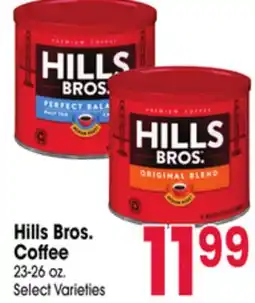 Jewel-Osco Hills Bros. Coffee offer