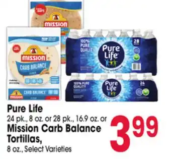 Jewel-Osco Pure Life offer