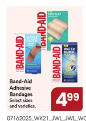 Jewel-Osco Band-Aid Adhesive Bandages offer