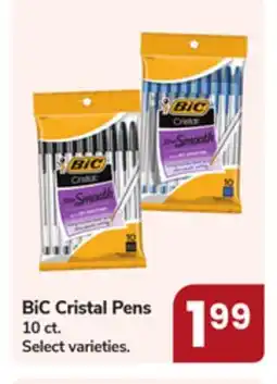 Jewel-Osco BiC Cristal Pens offer