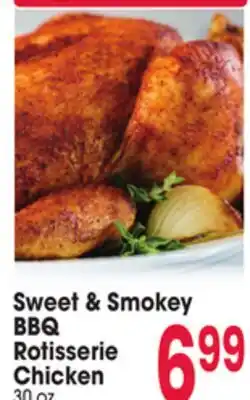 Jewel-Osco Sweet & Smokey BBQ Rotisserie Chicken offer