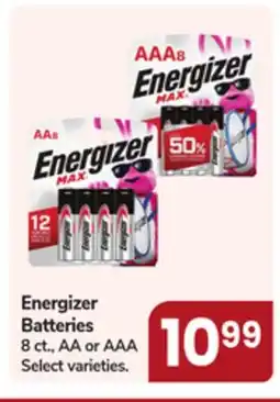Jewel-Osco Energizer Batteries offer