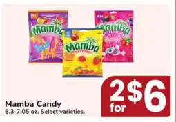 Jewel-Osco Mamba Candy offer