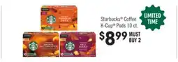 Jewel-Osco Starbucks Coffee K-Cup Pods offer