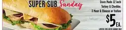 Jewel-Osco SUPER SUB offer