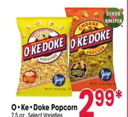 Jewel-Osco O•Ke• Doke Popcorn offer