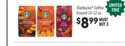 Jewel-Osco Starbucks Coffee Ground offer