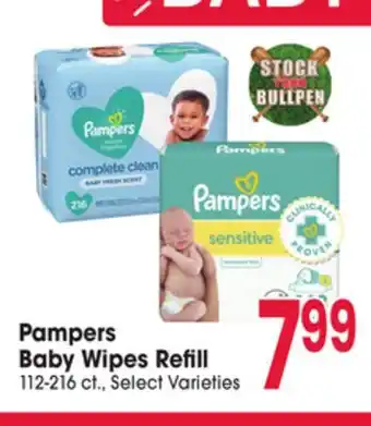 Jewel-Osco Pampers Baby Wipes Refill offer