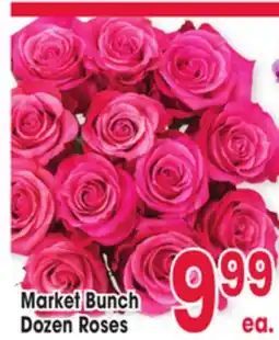 Jewel-Osco Market Bunch Dozen Roses offer