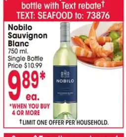 Jewel-Osco Nobilo Sauvignon Blanc offer