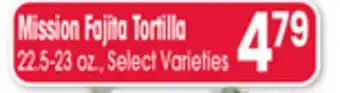 Jewel-Osco Mission Fajita Tortilla offer