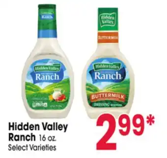 Jewel-Osco Hidden Valley Ranch offer