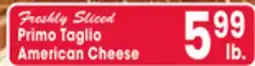 Jewel-Osco Primo Taglio American Cheese offer