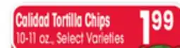 Jewel-Osco Calidad Tortilla Chips offer