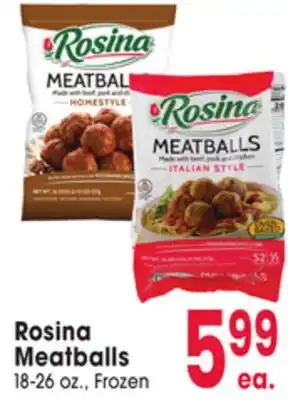 Jewel-Osco Rosina Meatballs offer