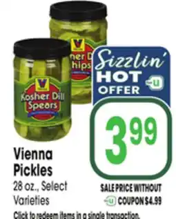 Jewel-Osco Vienna Pickles offer