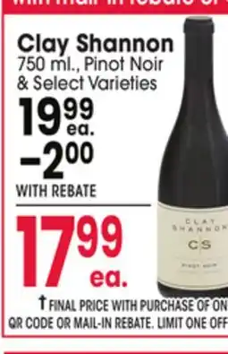 Jewel-Osco Clay Shannon offer