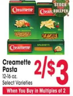 Jewel-Osco Creamette Pasta offer
