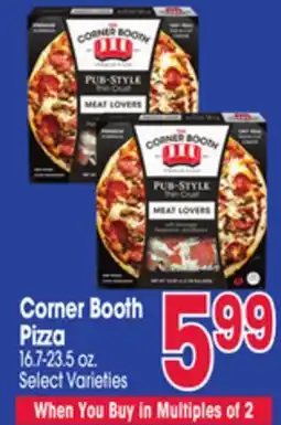 Jewel-Osco Corner Booth Pizza offer