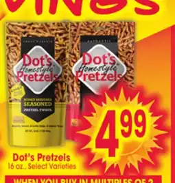 Jewel-Osco Dot's Pretzels offer