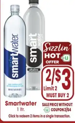 Jewel-Osco Smartwater offer
