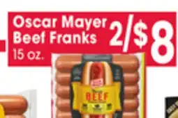 Jewel-Osco Oscar Mayer Beef Franks offer