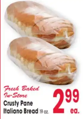 Jewel-Osco Crusty Pane Italiano Bread offer