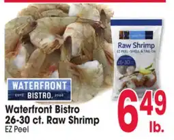 Jewel-Osco Waterfront Bistro 26-30 ct. Raw Shrimp offer