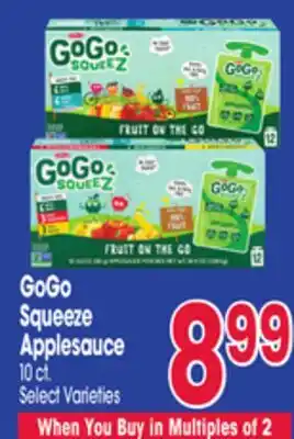 Jewel-Osco GoGo Squeeze Applesauce offer