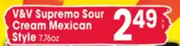 Jewel-Osco V & V Supremo Sour Cream Mexican Style offer
