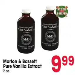 Jewel-Osco Morton & Bassett Pure Vanilla Extract offer