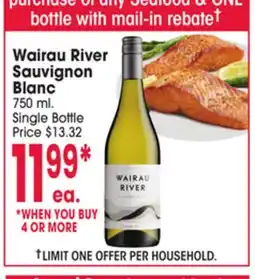 Jewel-Osco Wairau River Sauvignon Blanc offer