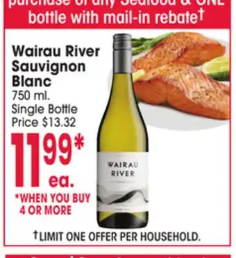 Jewel-Osco Wairau River Sauvignon Blanc offer