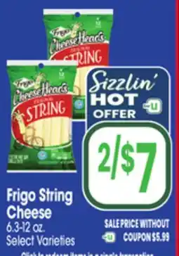 Jewel-Osco Frigo String Cheese offer