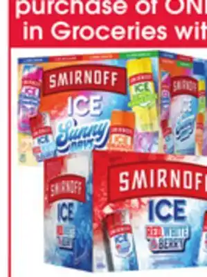 Jewel-Osco Smirnoff Ice offer
