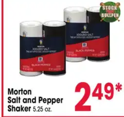 Jewel-Osco Morton Salt and Pepper Shaker offer