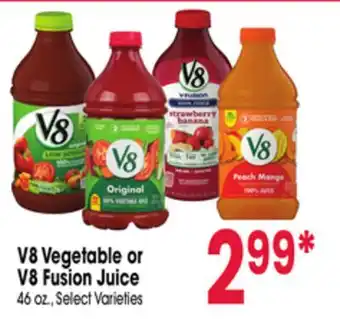 Jewel-Osco V8 Vegetable or V8 Fusion Juice offer
