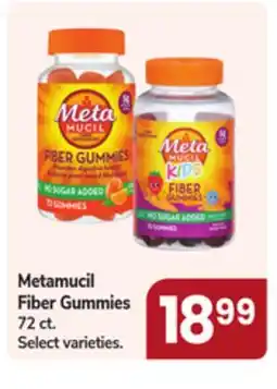 Jewel-Osco Metamucil Fiber Gummies offer
