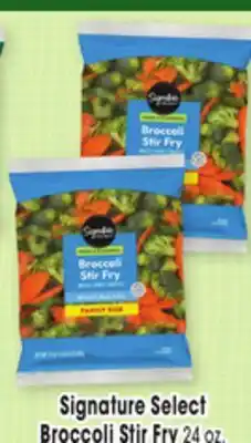 Jewel-Osco Signature Select Broccoli Stir Fry offer