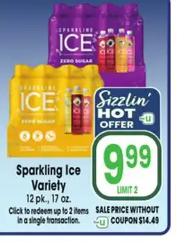 Jewel-Osco Sparkling Ice Variety offer