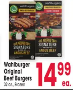Jewel-Osco Wahlburger Original Original Beef Burgers offer