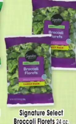 Jewel-Osco Signature Select Broccoli Florets offer