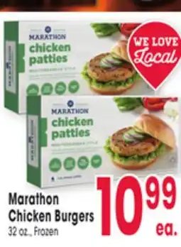 Jewel-Osco Marathon Chicken Burgers offer