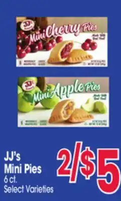 Jewel-Osco JJ's Mini Pies offer