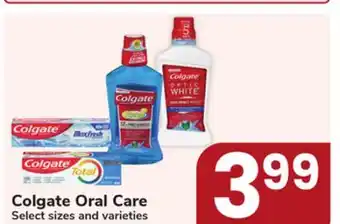 Jewel-Osco Colgate Oral Care offer
