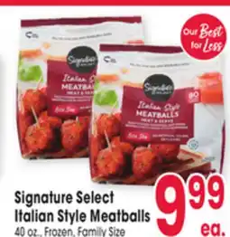 Jewel-Osco Signature Select Italian Style Meatballs offer