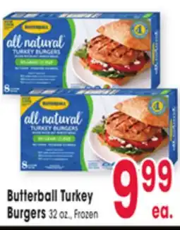 Jewel-Osco Butterball Turkey Burgers offer