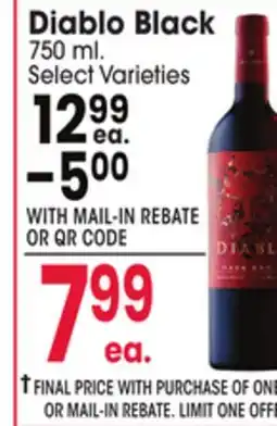 Jewel-Osco Diablo Black offer