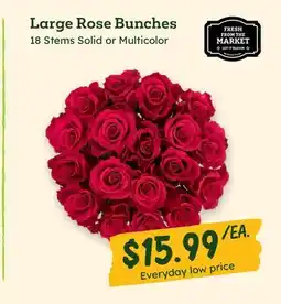 Sprouts Farmers Market Large Rose Bunches offer